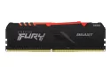 Kingston 16GB DDR4 3600MHz FURY Beast RGB 1R CL18