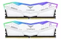 Team Group Kit 32GB (2 x 16GB) DDR5 6200MHz Delta RGB Blanco CL38