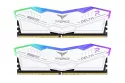 Team Group Kit 48GB (2 x 24GB) DDR5 6400MHz Delta RGB Blanco CL32