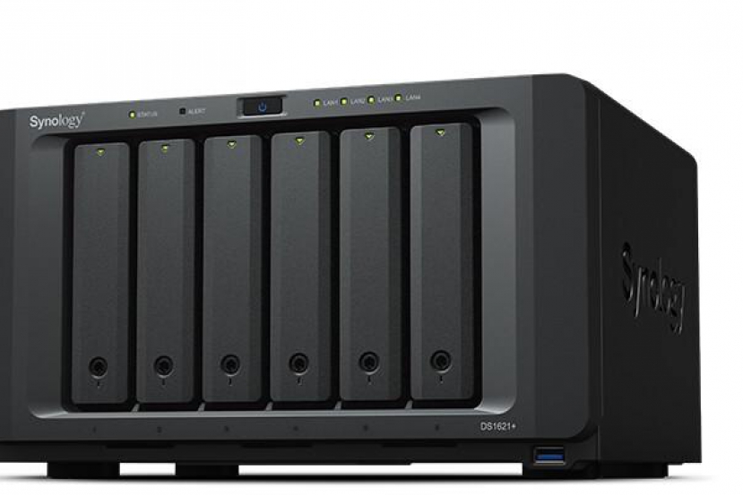 El NAS Synology DS1621+ llega con un Ryzen de 4 núcleos, 6 bahías SATA