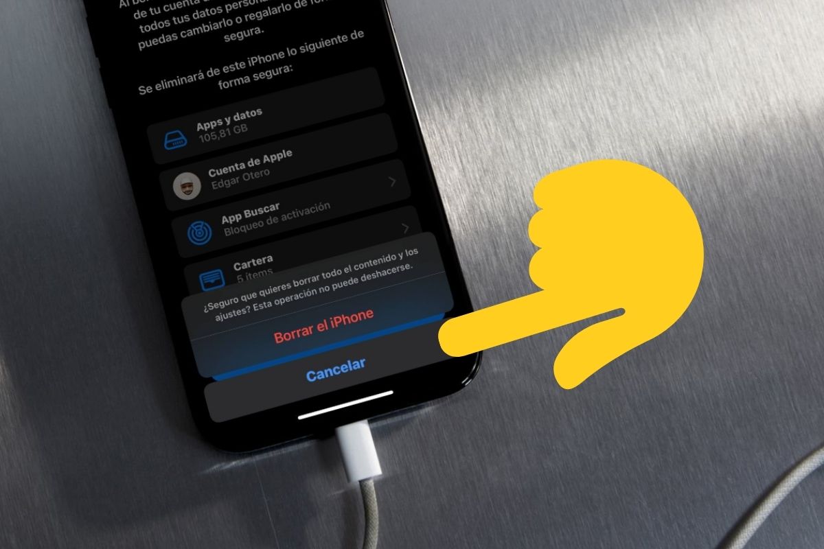 Cómo Formatear un iPhone para borrar todos los datos