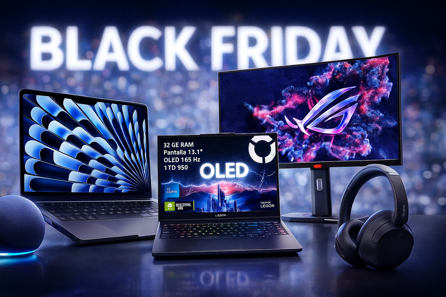 Diez rebajas del Black Friday 2025: portátiles, móviles, tablets, QLED y gadgets con fuertes descuentos