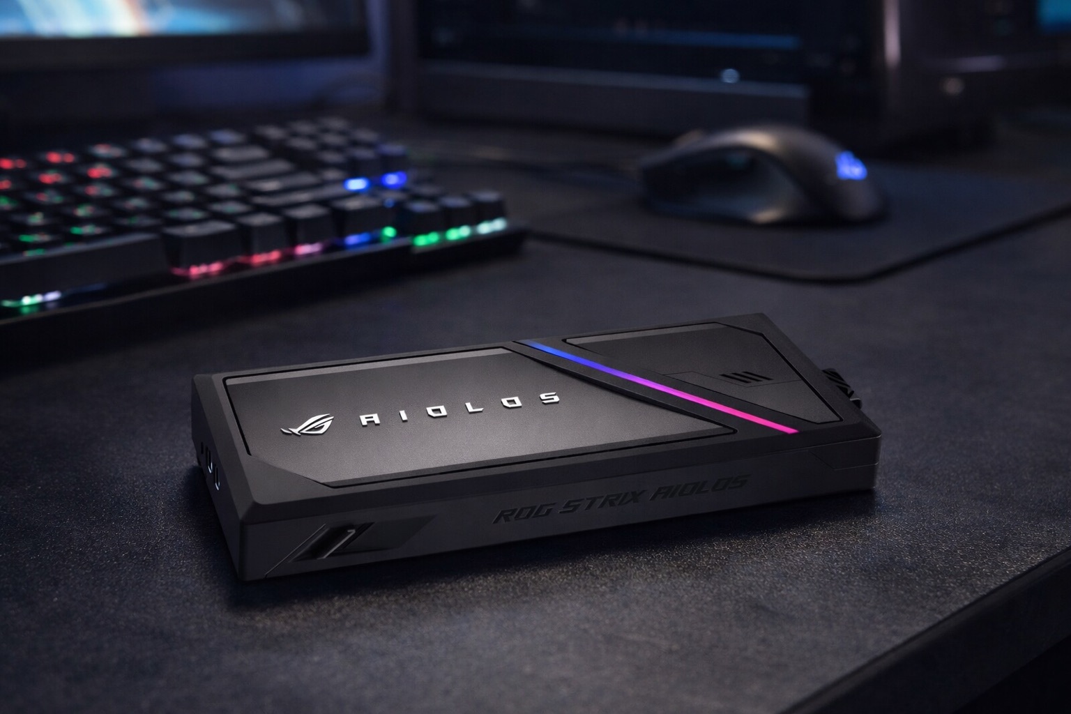 ROG Strix Aiolos: ASUS mete 20 Gbps en un bolsillo y se toma en serio el SSD externo