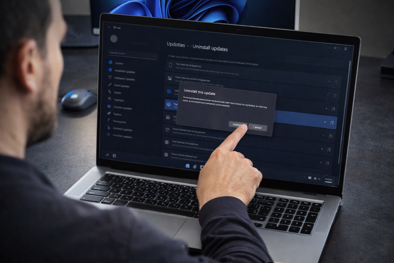 NVIDIA pide desinstalar KB5074109 en Windows 11 tras caídas de FPS y artefactos en PCs con GeForce