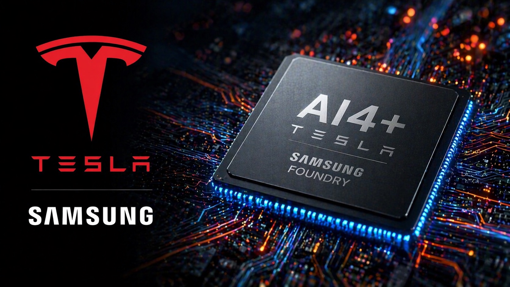Samsung se apunta al refresco del chip de Tesla: AI4+ se perfila como el siguiente paso antes del salto mayor