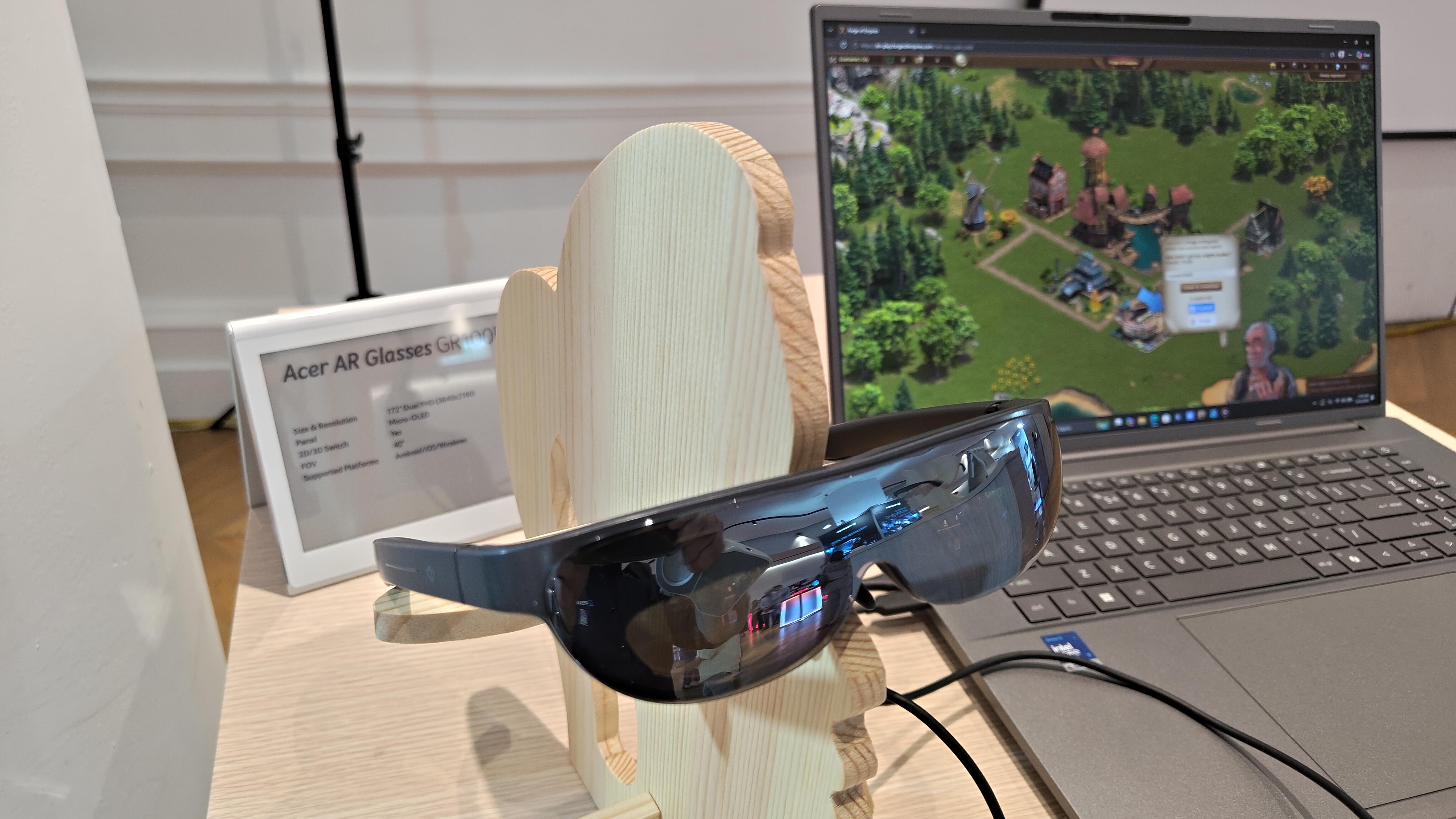 Acer AR Vision GR0 y GI0 llevan la realidad aumentada y Gemini a las gafas conectadas de la marca