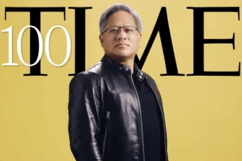 El CEO de NVIDIA , portada de la revista Time como una de las personas ...