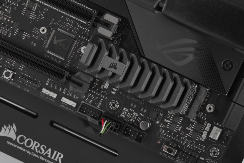 Los próximos SSD PCIe 5.0 MP700 de Corsair alcanzarán 10 GB/s