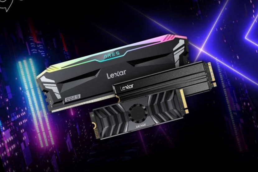 Lexar ha mostrado en la Gamescom memorias DDR5 a 8.400 MHz y su SSD PCIe 5.0 de 12.000 MB/s de lectura