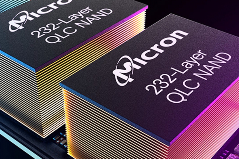 Micron ya fabrica a gran escala las primeras memorias NAND QLC de 232 capas