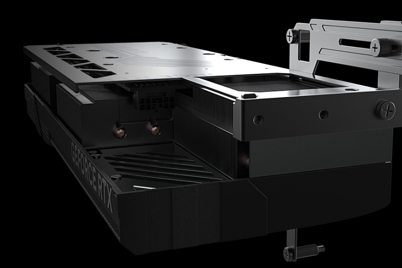 Nueva GIGABYTE RTX 4070 Ti SUPER WINDFORCE MAX OC con el conector de corriente oculto en la parte posterior