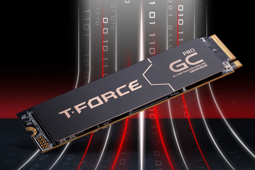 Nuevo SSD T-Force GC PRO con hasta 12500 MB/s y disipador de grafeno incorporado
