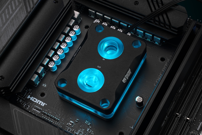 Thermal Grizzly Mycro Direct-Die Pro RGB V1 - Waterblock Per Intel LGA1851 Con Base In Rame Nichelato - 2