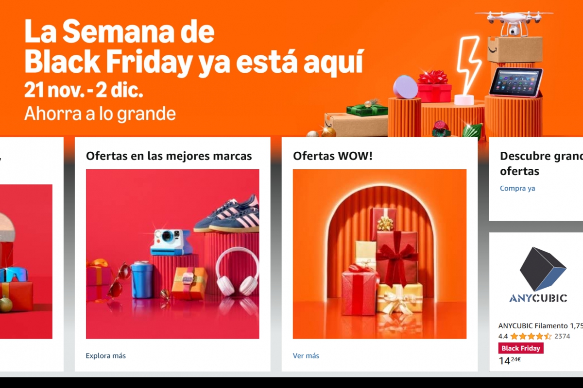 Aprovecha este Black Friday para hacerte con estos productos de oferta en Amazon