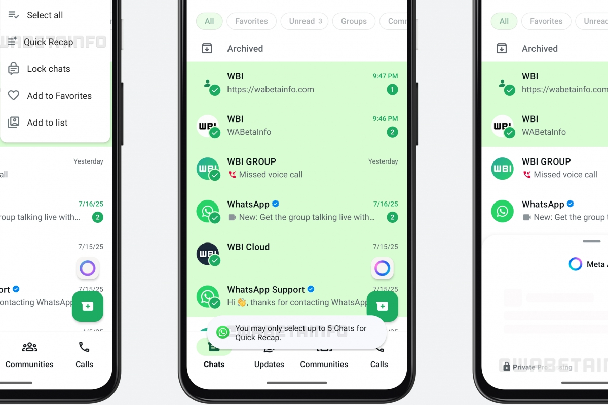 WhatsApp está probando Quick Recap: Esta utilidad podrá resumir hasta 5 ...