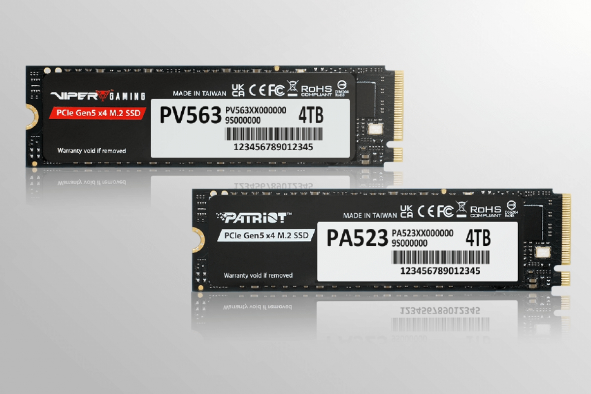 Nuevos SSD Patriot con PCIe 5.0 de gama media y entrada, hasta 14.000 ...