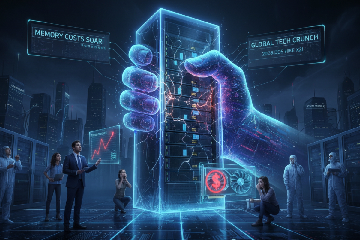 La memoria seguirá encareciéndose en 2026 y la DDR5 RDIMM podría duplicar su precio, con impacto en móviles, GPU y servidores