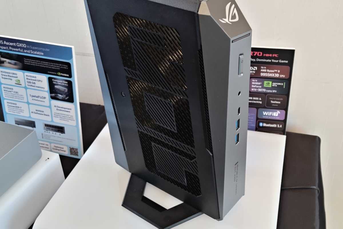 ASUS ROG GR70: MiniPC compacto con todo un AMD Ryzen 9 9955HX3D y una ...