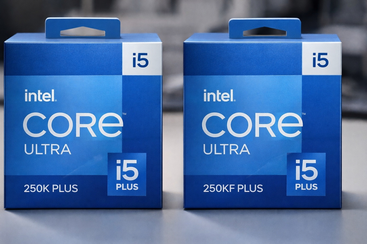 Aparecen en vendedores online los Intel Core Ultra 250K Plus y 250 KF Plus