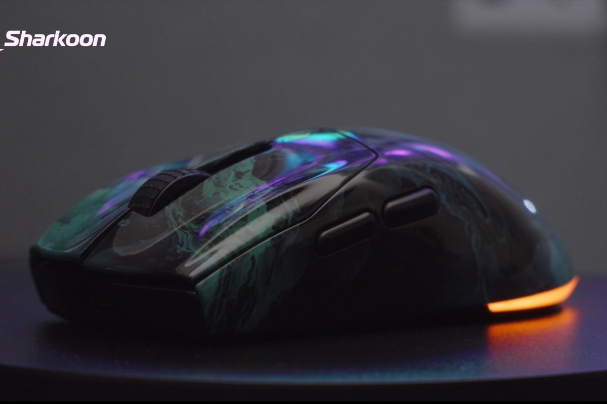 El nuevo ratón Sharkoon SKILLER SGM25W pesa 59 gramos y tiene sensor de 12.000 DPI por 24,99 euros
