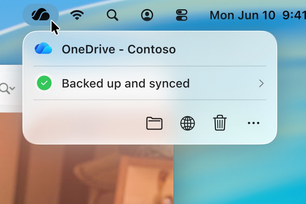 OneDrive en Mac recibe Liquid Glass y diseño nativo mientras Microsoft apuesta por apps web en Windows