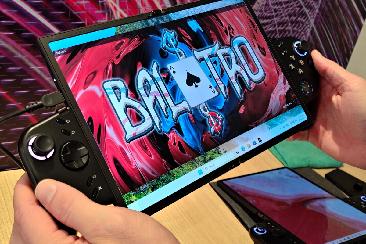 Legion Go Fold Concept: Lenovo sorprende con una consola con pantalla plegable que se convierte en portátil