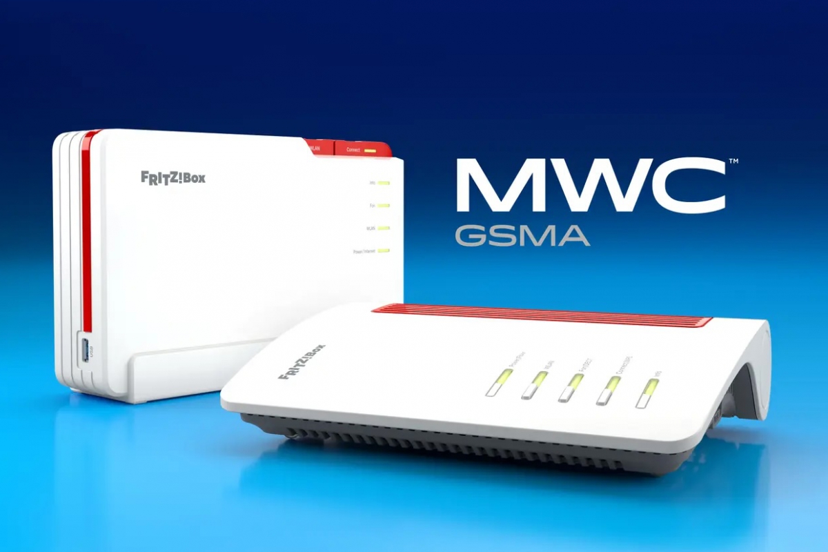 Fibra a 10 Gbps y WiFi 7 portátil: así ha sido el despliegue de redes de FRITZ! en el MWC 2026