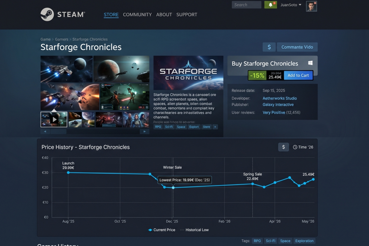 Valve planea integrar un historial de precios en Steam para mejorar la experiencia de compra
