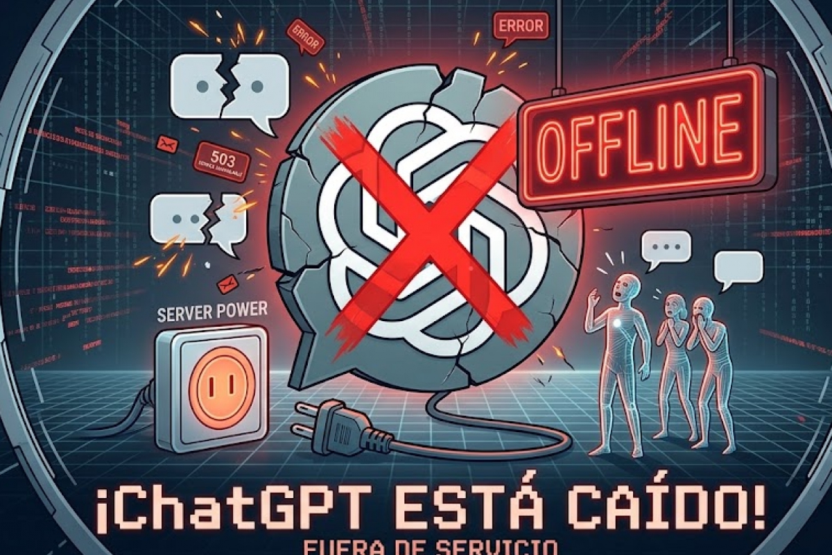 No eres tú, ChatGPT está caído y no funciona