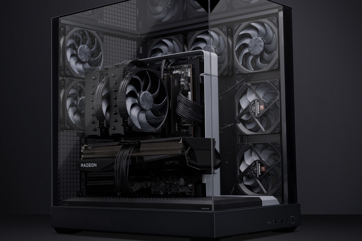 Noctua lanza los NF-A12x25 G2 chromax.black: sus ventiladores premium ahora también en negro