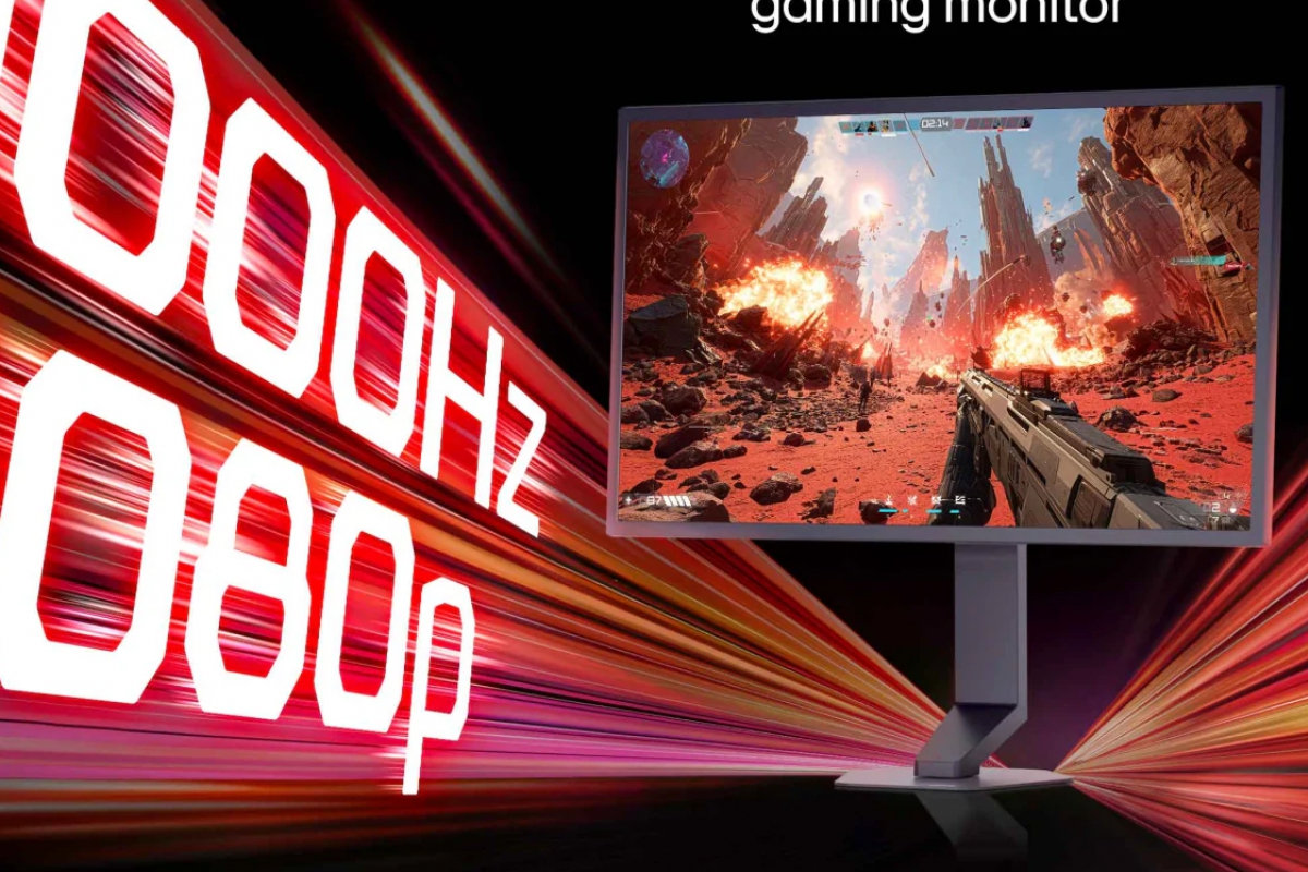 El primer monitor gaming Full HD de 1.000 Hz nativos ya es oficial y llega de la mano de LG