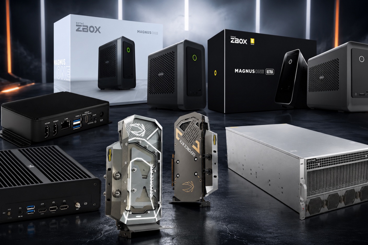 ZOTAC cumple 20 años y llega al Computex 2026 con GPUs RTX 50, nuevos Magnus One y servidores de IA