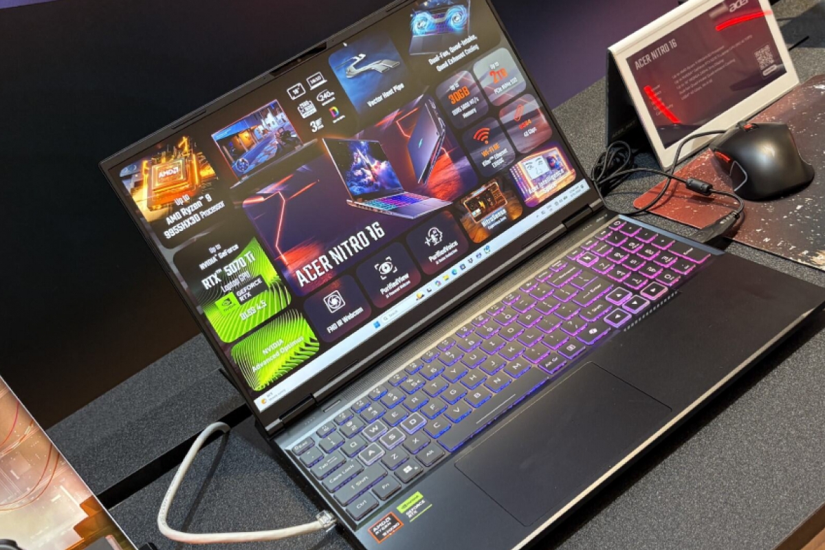 Acer Nitro 16: así es el primer portátil de la marca en exprimir la tecnología AMD 3D V-Cache con el Ryzen 9 9955HX3D