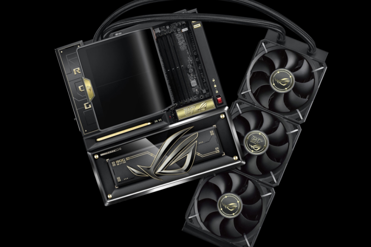 Disipadores de cobre puro y una pantalla AMOLED LCD de 6,67" en el combo ASUS ROG Crosshair X870E y Ryujin 360 Edition 20