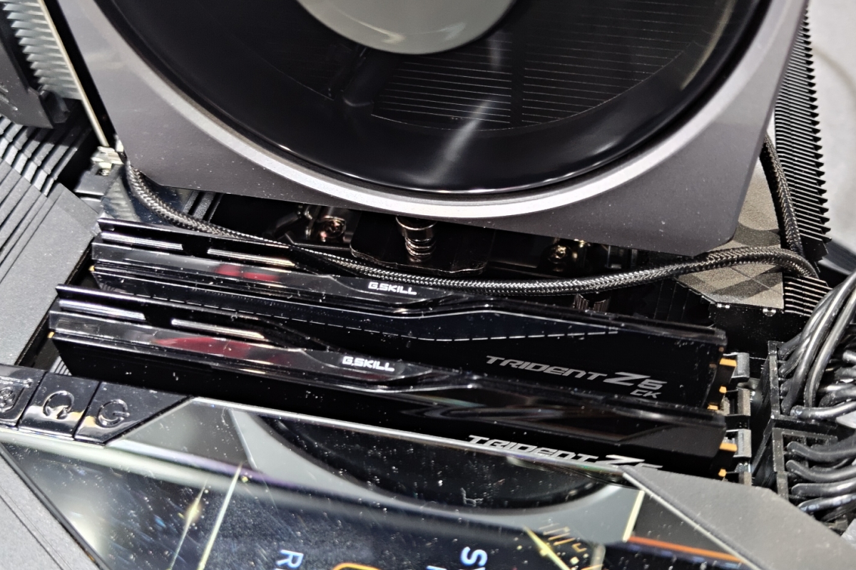 G.Skill nos muestra sus módulos DDR5  Trident Z5 CK funcionando a 9200 MT/s con tan solo 1.1v