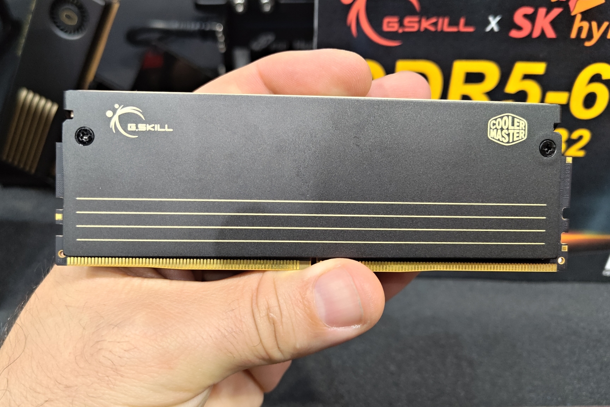 G.SKILL y Cooler Master lanzan en Computex 2026 la MasterDIMM, la primera memoria DDR5 con refrigeración activa integrada