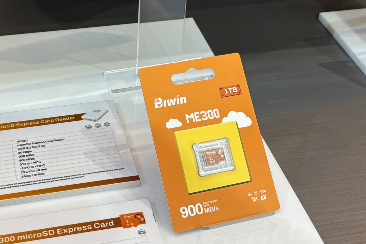 Biwin también se acuerda del almacenamiento externo: CFexpress VPG800, SSD portátiles de hasta 8 TB, microSD Express y más