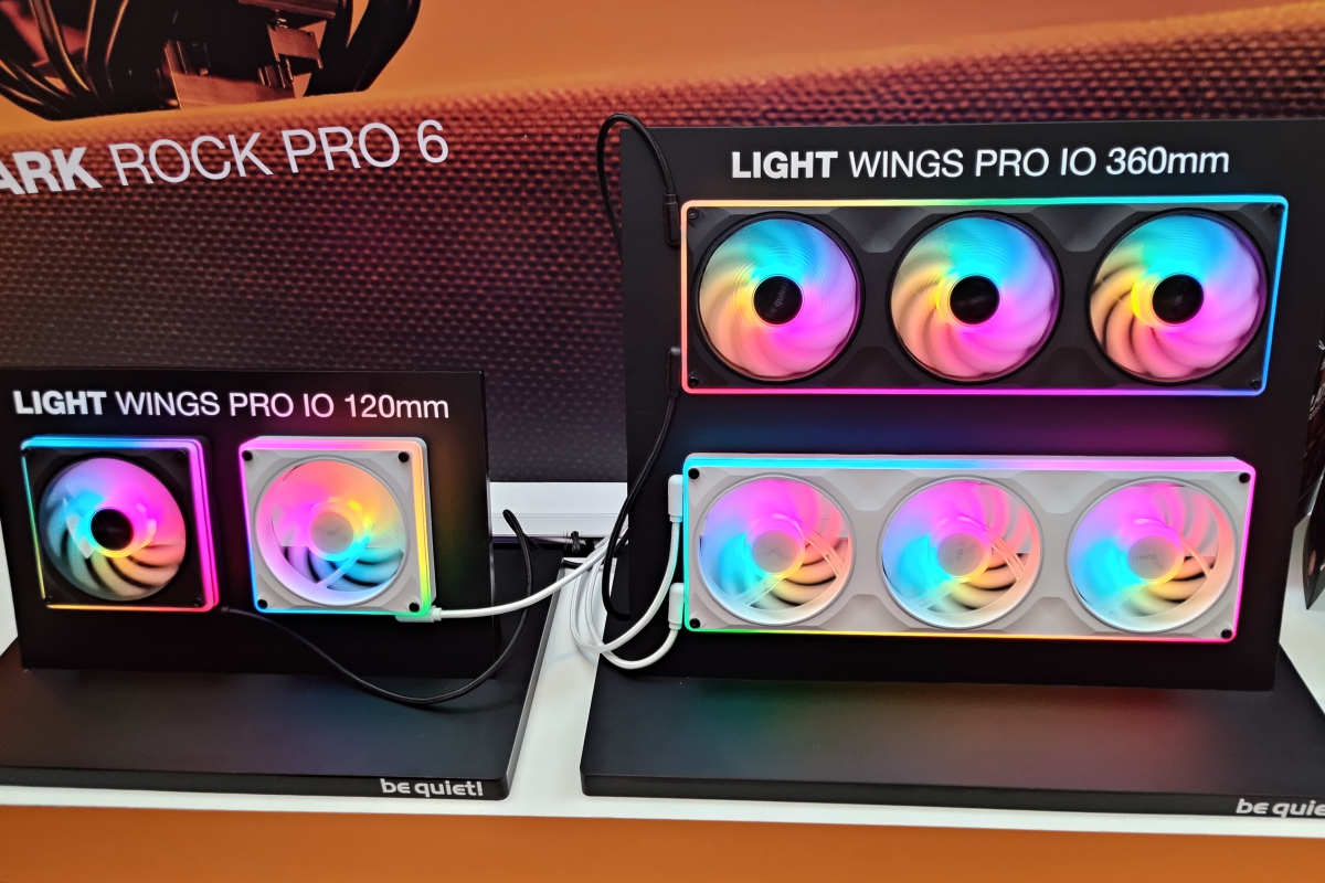 Los nuevos ventiladores de be quiet! llegan con 124 LEDs, rodamientos FDB y cuatro zonas de iluminación independientes