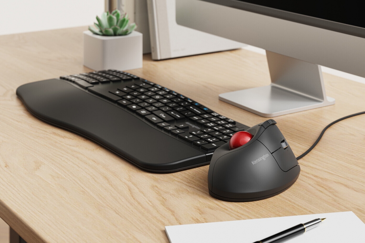 Kensington lanza los Pro Fit Ergo TB675, nuevos trackballs
