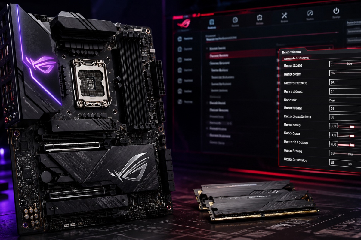 ASUS actualiza la BIOS beta de la ROG Crosshair X870E con soporte para AMD EXPO Ultra Low Latency y nuevas opciones de temporización DDR5