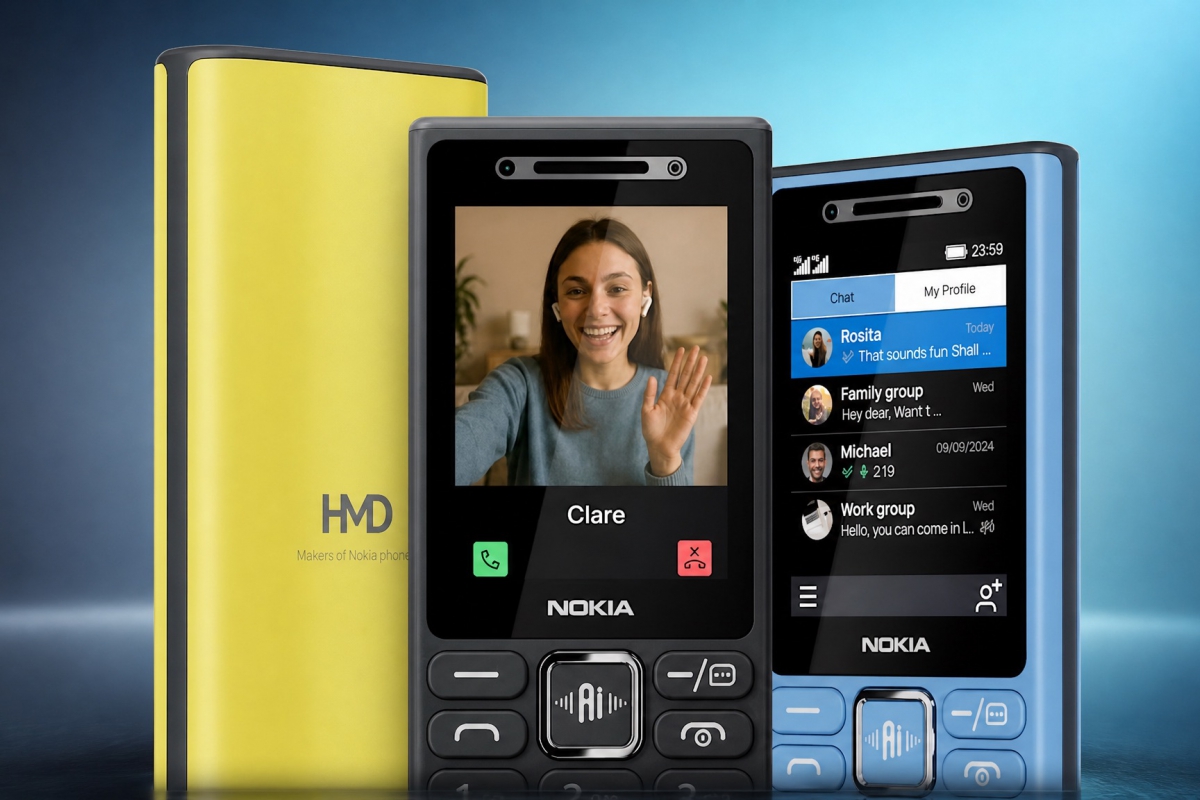 HMD lanza cuatro teléfonos Nokia con teclado físico e inteligencia artificial integrada