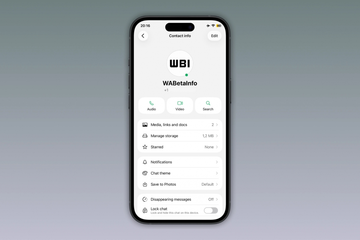 WhatsApp prueba en iPhone un nuevo punto verde para mostrar qué contactos están activos en ese momento