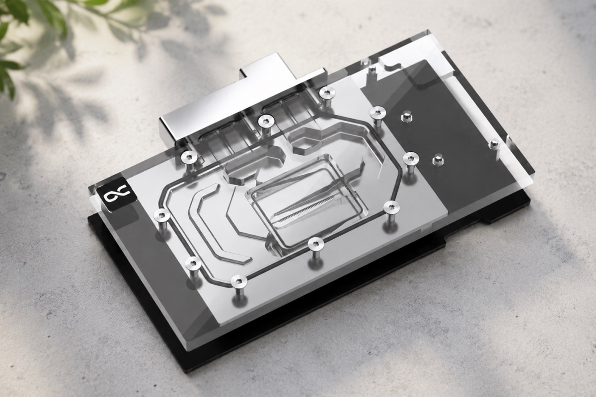 Alphacool diseña un bloque de agua específico para la GPU de IA Intel Arc Pro B60