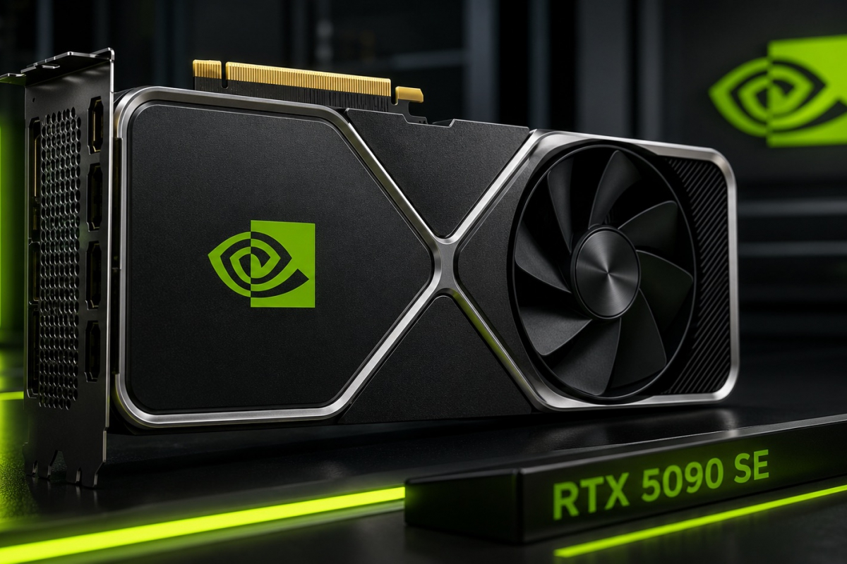 NVIDIA prepararía la RTX 5090 SE con 14.080 núcleos CUDA para llenar el hueco bajo la 5090