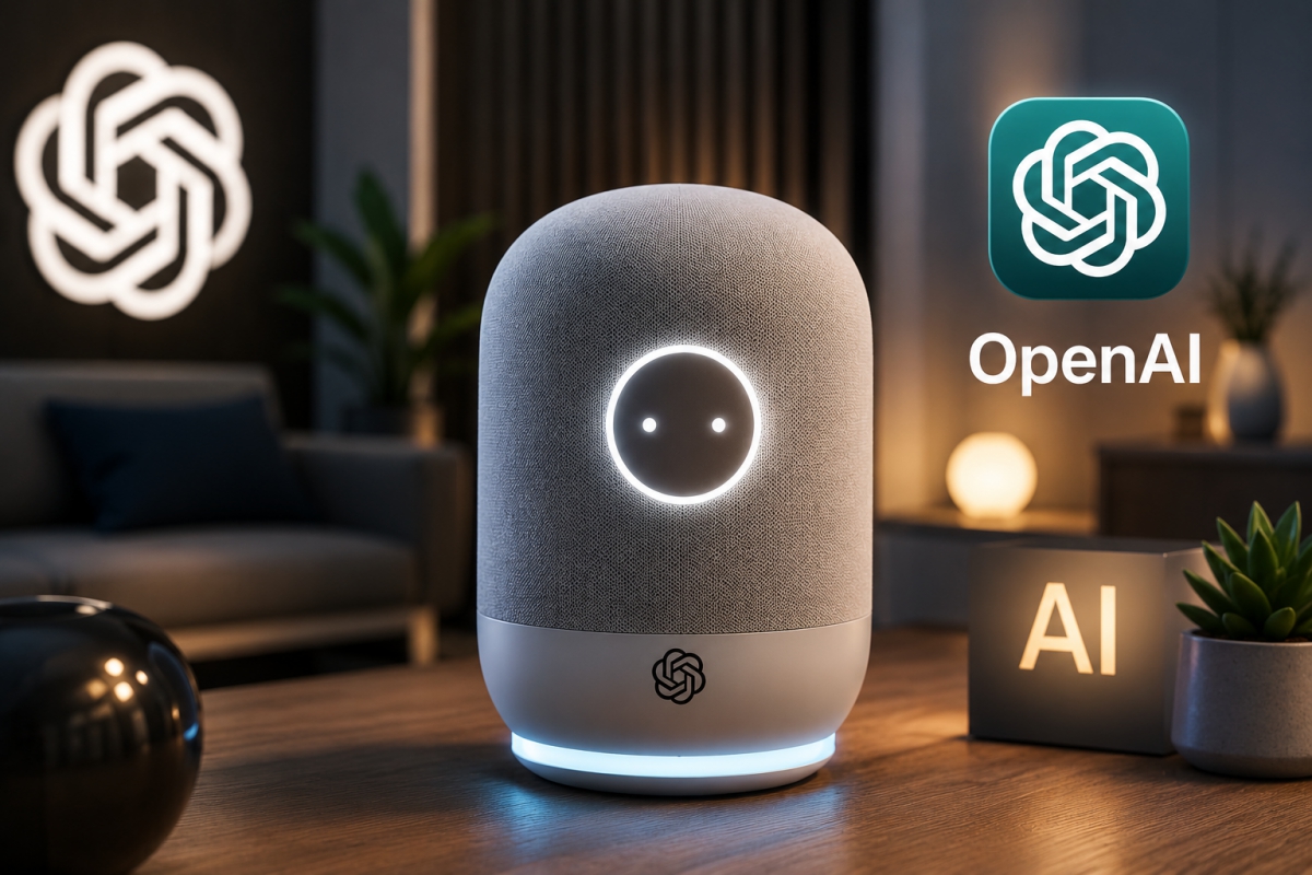El primer altavoz inteligente de OpenAI con ChatGPT llegará en 2027
