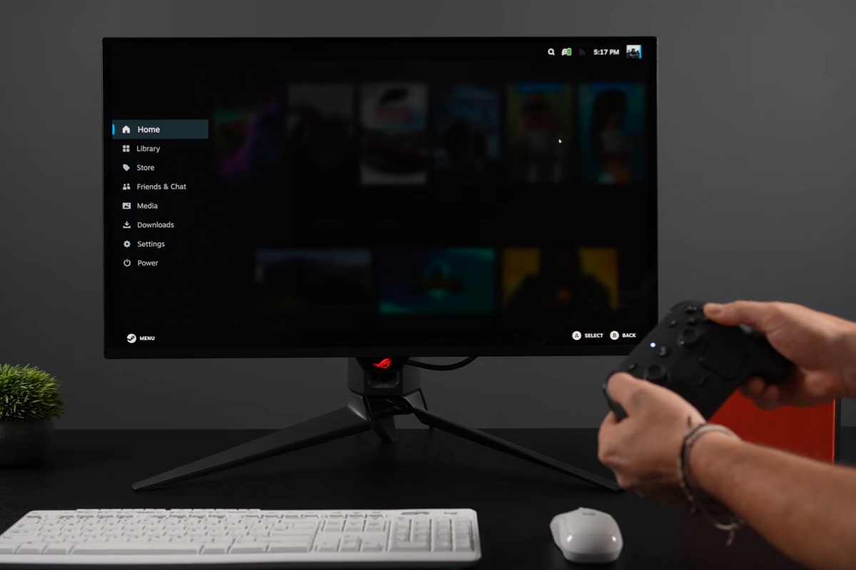 Windows 11 y SteamOS ofrecen un rendimiento muy similar para juegos en la nueva Steam Machine de Valve