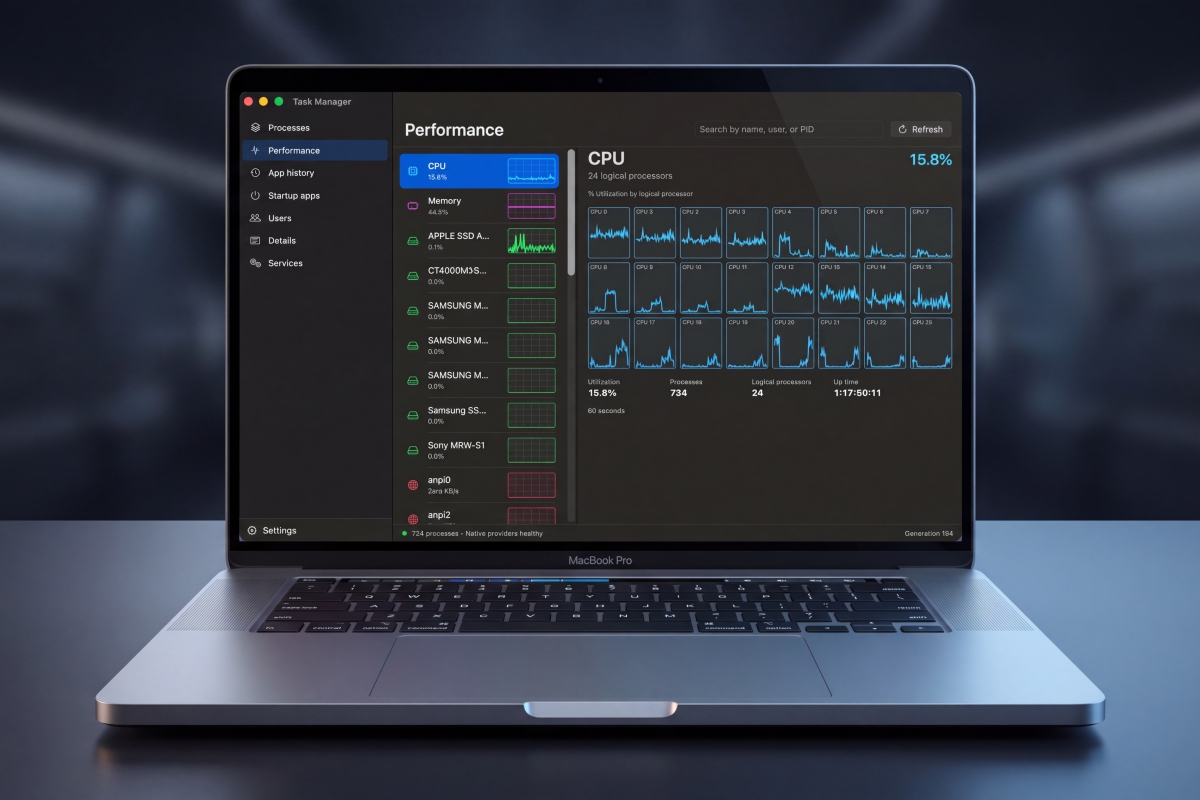 El creador del Administrador de Tareas de Windows lo lleva ahora al Mac