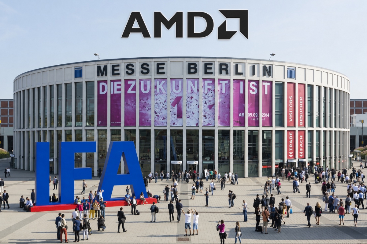 AMD prepara su conferencia inaugural del IFA 2026 centrada en portátiles y computación