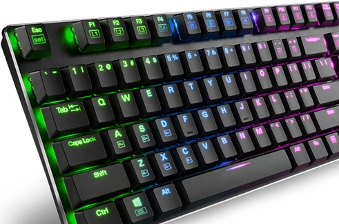 Los teclados mecánicos de perfil bajo Sharkoon PureWriter se pasan al RGB