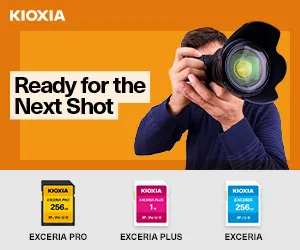 Kioxia NextShot Banner